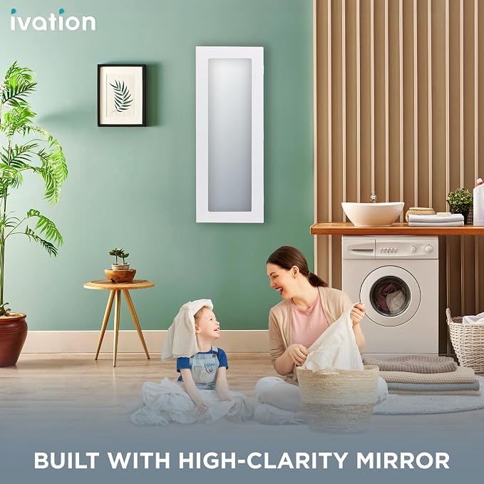 Ivation Wall-Mounted Ironing Board Cabinet - Image 8