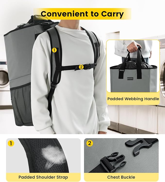 Vorspack Laundry Bag Backpack - Image 6