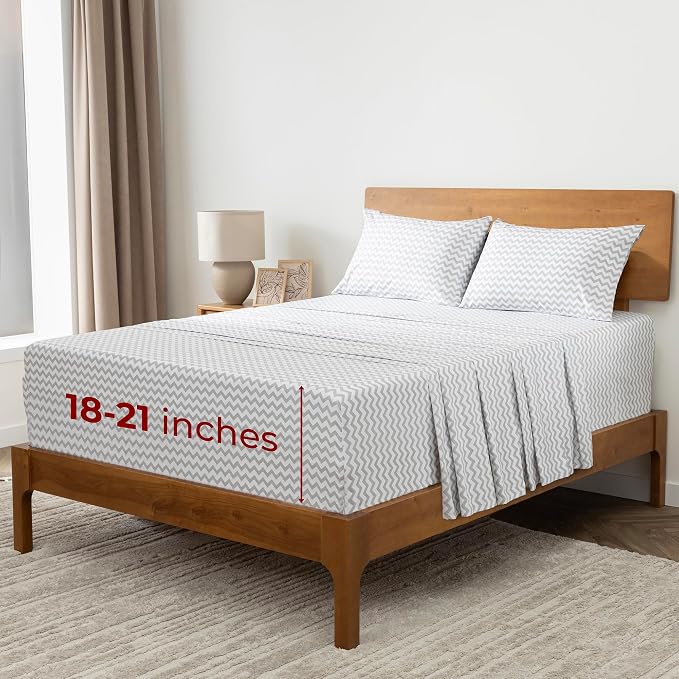 Mellanni Extra Deep Queen Sheets by Mellanni