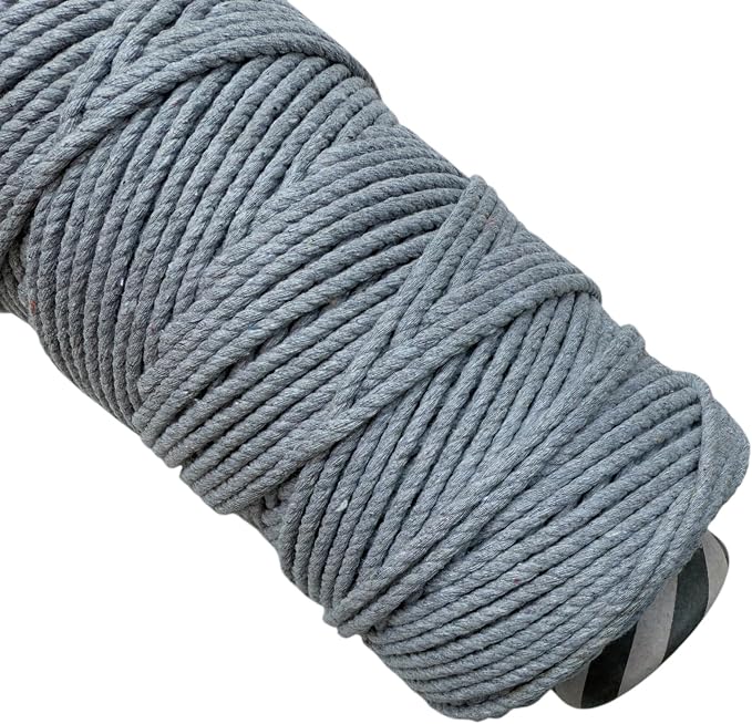 Maker's Craft Natural Macrame Cord 4mm X 109 Yards Twisted Dyed Colors - Image 2