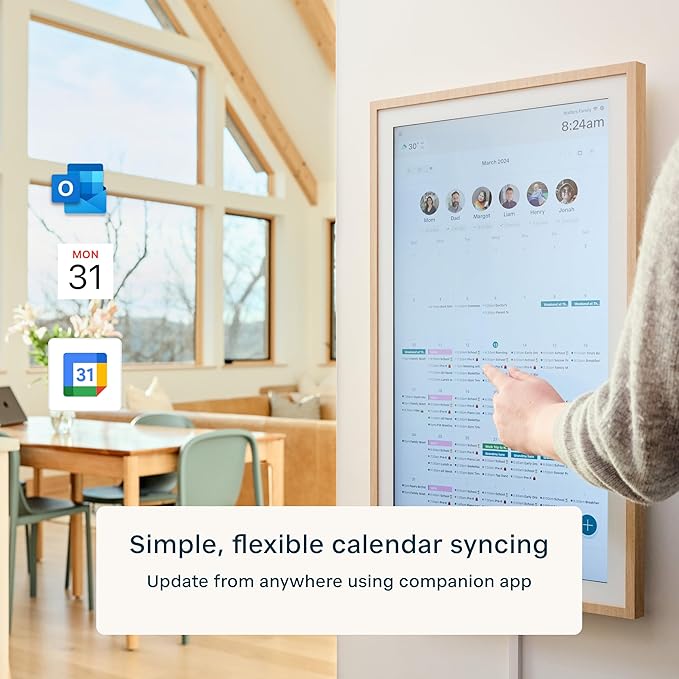 Hearth Display 27" Digital Calendar - Image 5