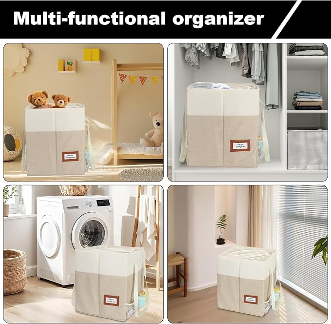 2 Pack Clothes Hanger Organizer Bag - Image 6
