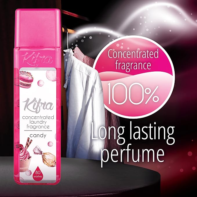 KIFRA CANDY Concentrated Laundry Fragrance 6.76 Fl Oz 200ml 80 Washing Cycles - Image 5