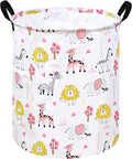 KUNRO Round Laundry Gift Basket Storage Hamper Clothes Storage Basket Organizer by KUNRO