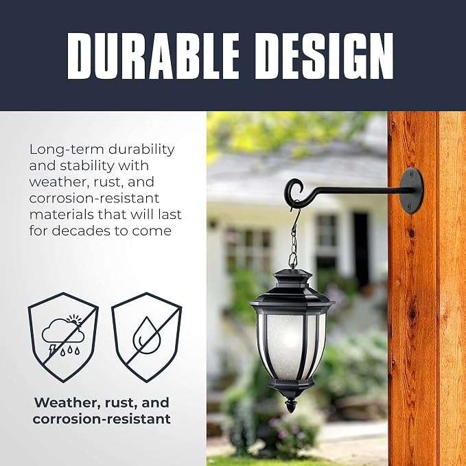 Monarch Abode Plant Hangers – Wall Mount Plant Hooks - Image 3