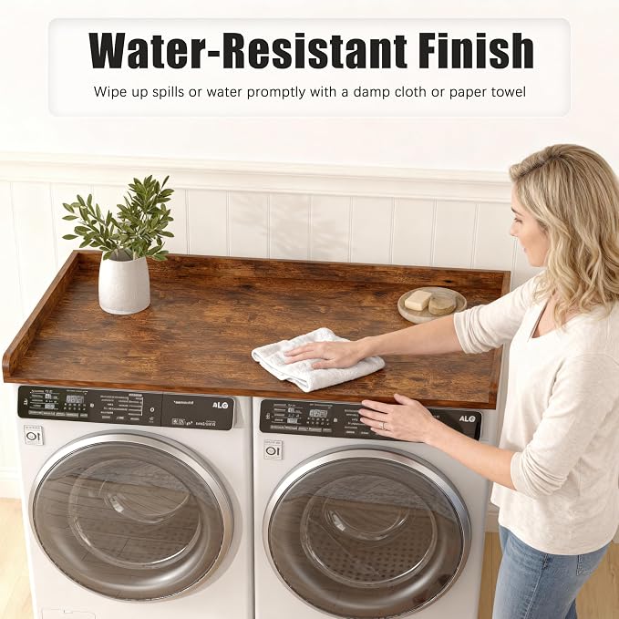 Piskyet Washer Dryer Countertop, Laundry Countertop - Image 4