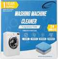 Air Jungles Washing Machine Cleaner Tablets 24 Count, Fragrance Free, Deep by AirJungles