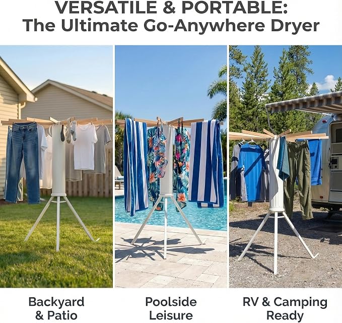 Clothes Drying Rack Foldable, Laundry Drying Rack Clothing - Image 4