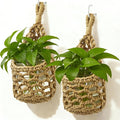 Macrame Wall Plant Hanger, Hanging Planter Basket Holder, Wall Planters by Unknown