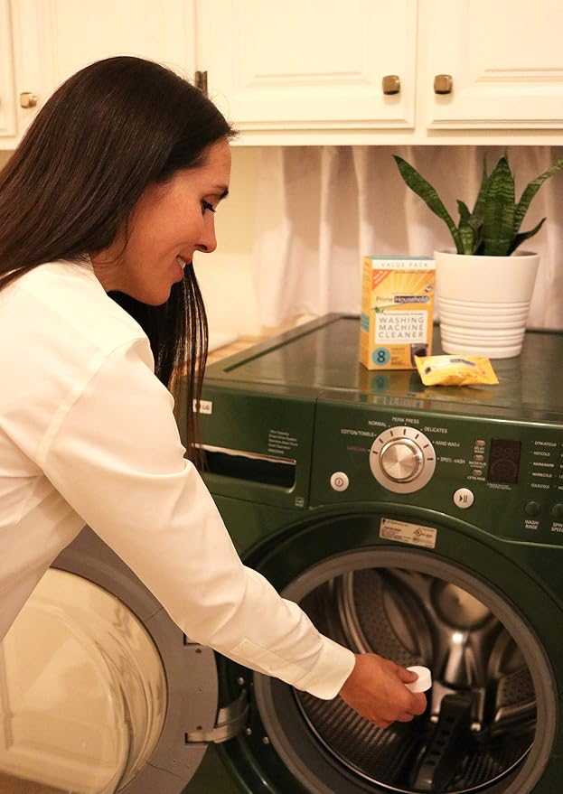 Eco-Friendly Washing Machine Cleaner, 8-XL-Tablets - Image 2