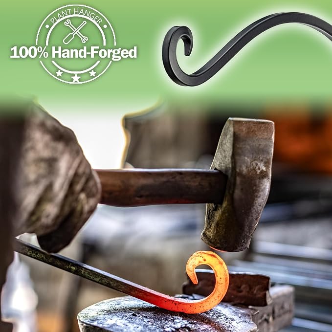 Hanging Plant Brackets Outdoor: 50lbs Weight Capacity - Image 9