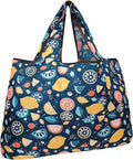 allydrew Large Foldable Tote Nylon Reusable Grocery Bags by allydrew
