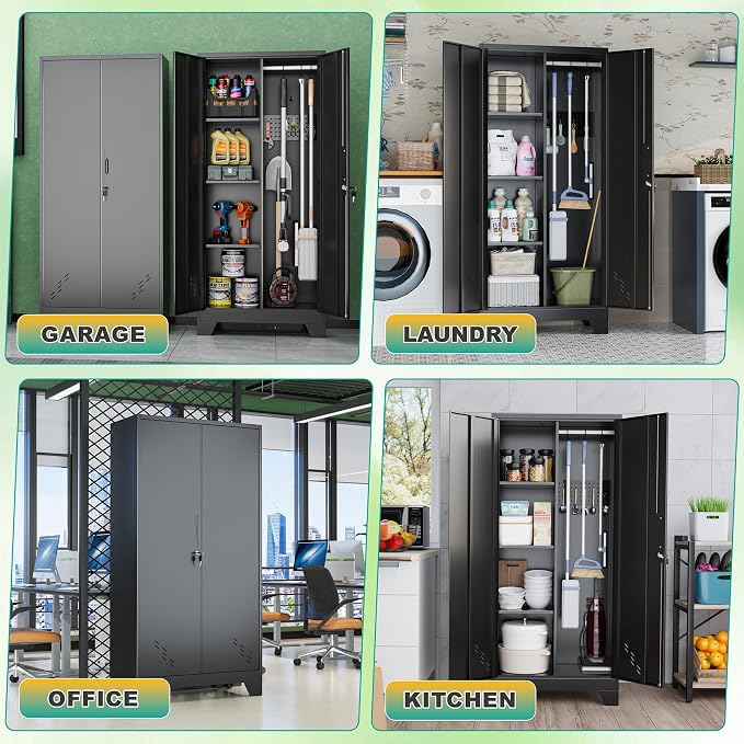 Metal Storage Cabinet, Utility Cabinet - Image 6