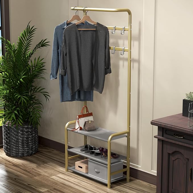 Simple Houseware Coat Rack - Image 2