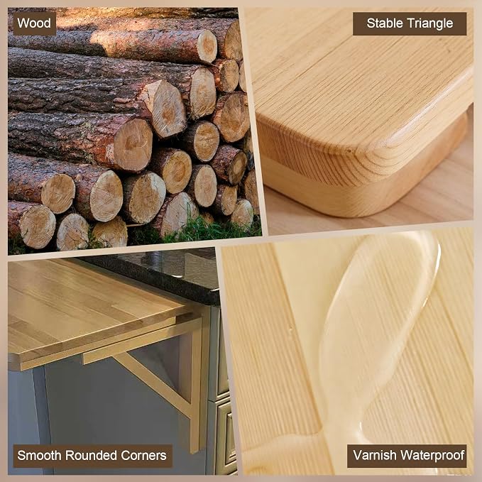 MM MELISEN Wall Mounted Folding Table - Image 6