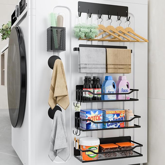 Multifunctional Magnetic Shelf for Washing Machine, Refrigerator, and Any Metal by MIMIyasha