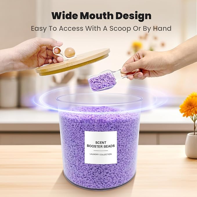 2 Pack Laundry Pods Container, Laundry Room Organization and Storage Jars - Image 6