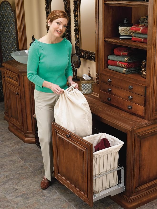 REV-A-SHELF Cloth Hamper liner for Rev-A-Shelf® CH-241419 Series Pullout Hamper - Image 3