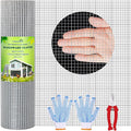 Thinkahead Hardware Cloth 1/4 inch 36 X 100 ft 23 Gauge, Galvanized Wire Mesh by ThinkaheadHardwareCloth