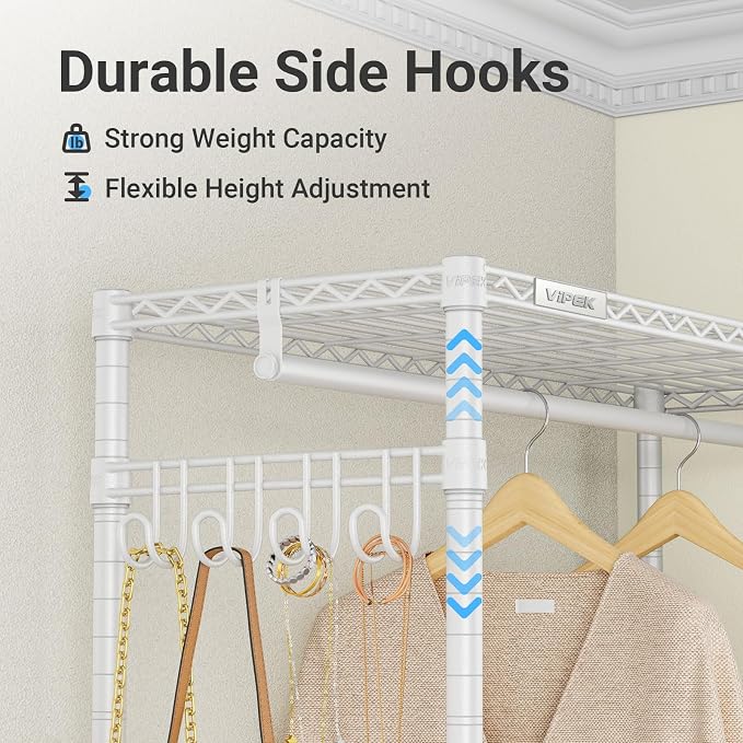 VIPEK R1 Rolling Clothes Rack - Image 7