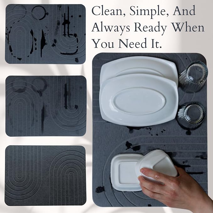 LIFSEZY- Large Stone Drying Mat - Image 3