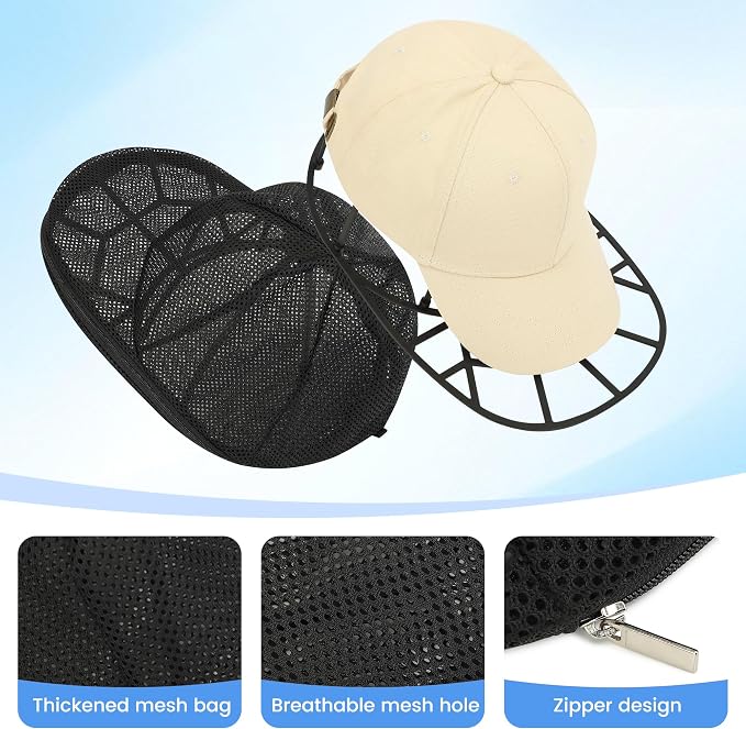 Hat Washer Cage for Baseball Caps, Hat Cleaner for Washing Machine & Dishwasher - Image 6