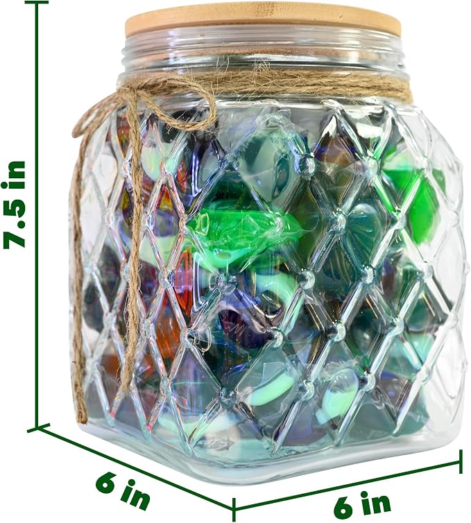 Skywin TidyFriend Glass Laundry Pods Container, Laundry Containers - Image 2