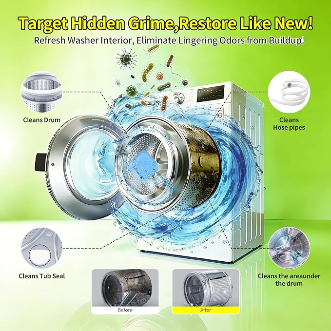 Washing Machine Cleaner Tablets - Image 2