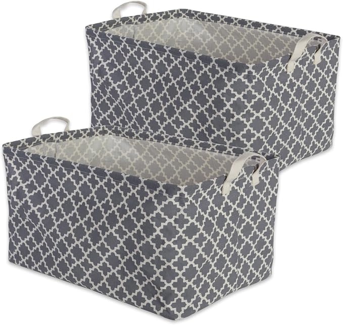 DII Laundry Storage Collection, PE Coated Collapsible Bin by DII