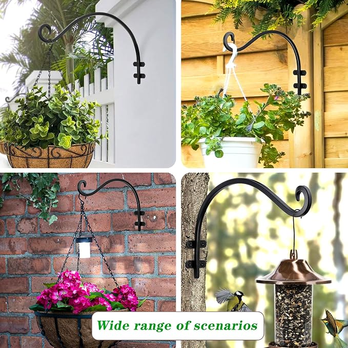 15 Inch Hanging Plant Hooks -Bird Feeder Hanger - Image 6