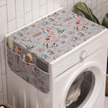 Ambesonne Paris Washing Machine Organizer, France Themed Image by Ambesonne