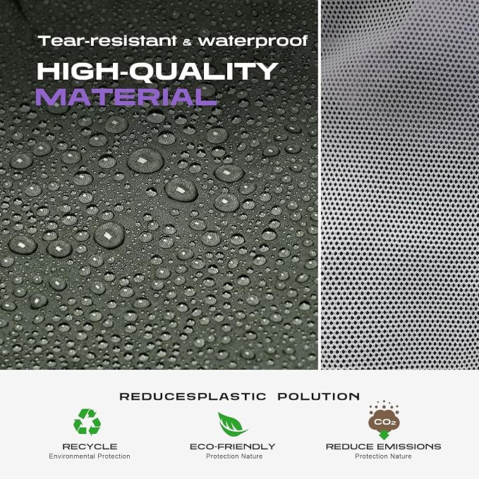 Mesh Laundry Bag for Travel, and Camping – Large Washable Zippered Dirty - Image 4