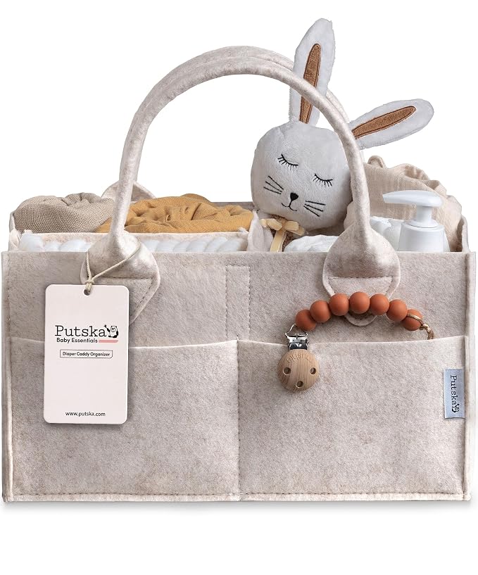 PUTSKA Baby Diaper Caddy Organizer by Putska