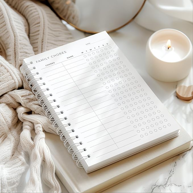 Family Chores Planner, Weekly Responsibility Tracker - Image 4