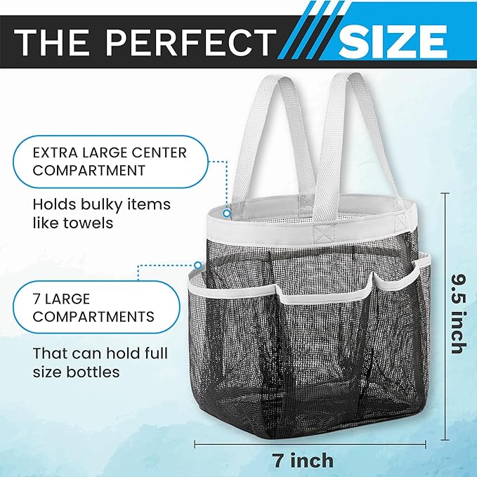 Handy Laundry Mesh Shower Caddy - Image 3