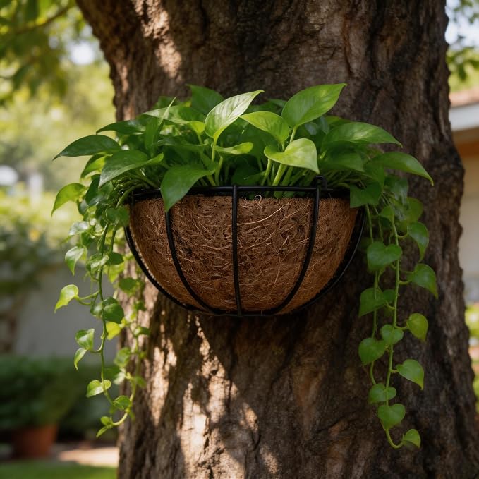 LX7 3-Pack Hanging & Wall-Mounted Plant Baskets - Image 5
