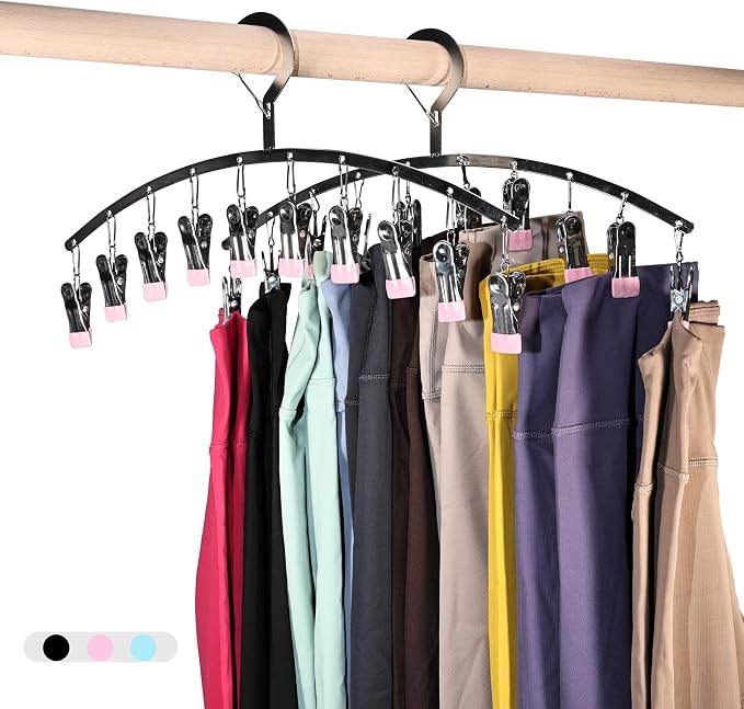 Legging Organizer for Closet, 2 Pack Drying Rack by MATIMASU
