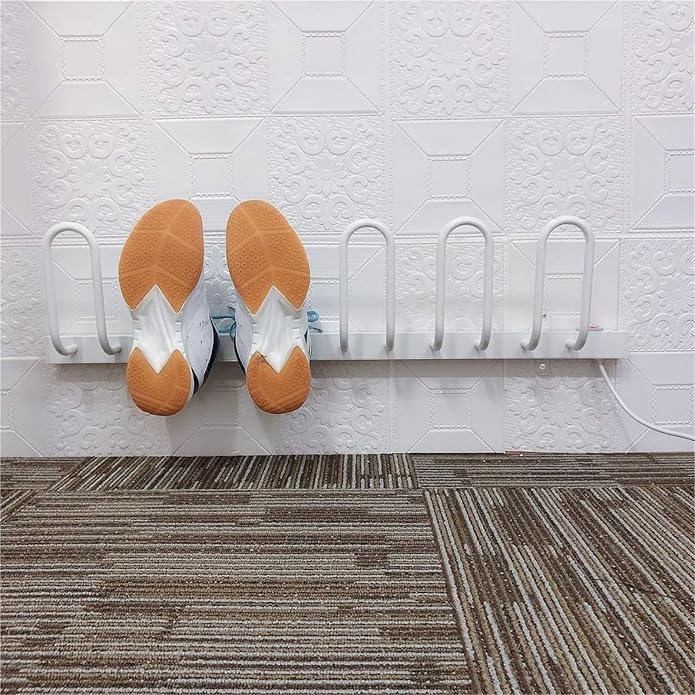 Wall-Mounted Boot Dryer, 8-Shoe Drying Rack ，Space-Saving Design， Essential - Image 6