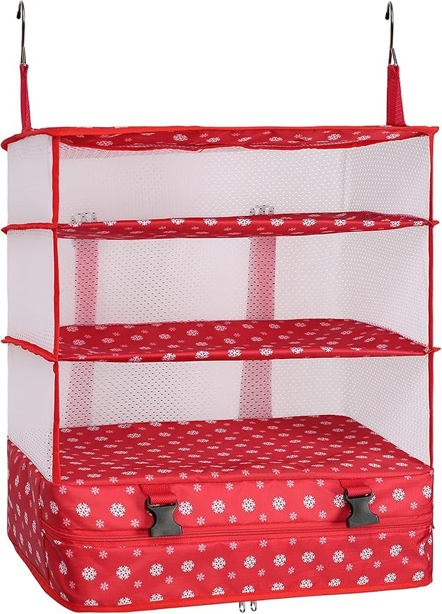 ELEZAY Hanging Packing Cubes Portable Travel Closet Collapsible Compression by ELEZAY