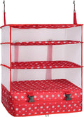 ELEZAY Hanging Packing Cubes Portable Travel Closet Collapsible Compression by ELEZAY