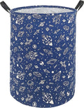 KUNRO Round Laundry Gift Basket Storage Hamper, Clothes Storage Organizer Bins by KUNRO