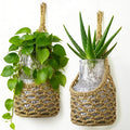 Macrame Wall Plant Hanger, Hanging Planter Basket Holder, Wall Planters by Unknown