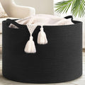 Goodpick Large Storage Basket, 23.5'' x 15.8'' Woven Storage Baskets, Cotton by Goodpick