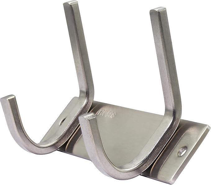 WEBI Heavy Duty Stainless Steel 304 Coat Rack Towel Rail - Image 3