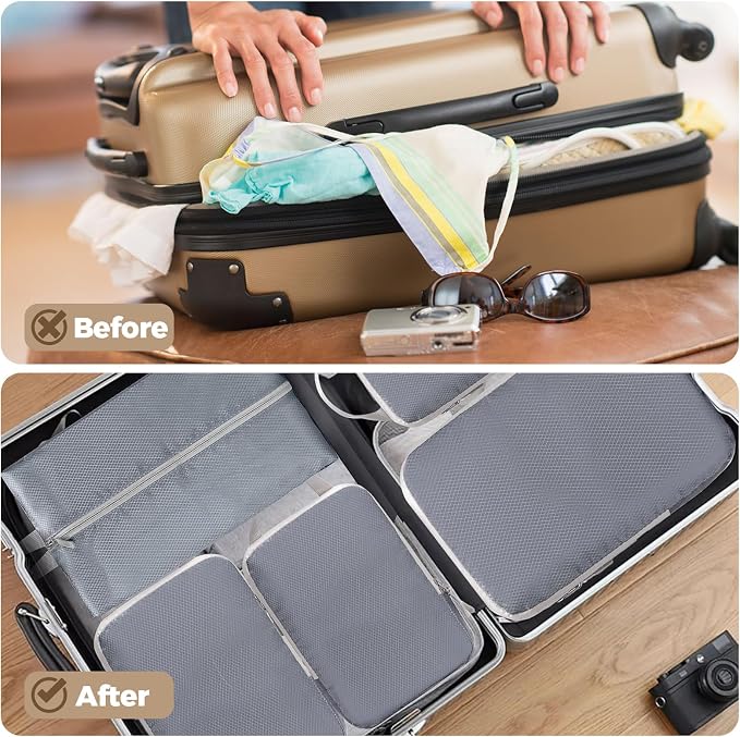 4 Set Compression Packing Cubes - Image 6