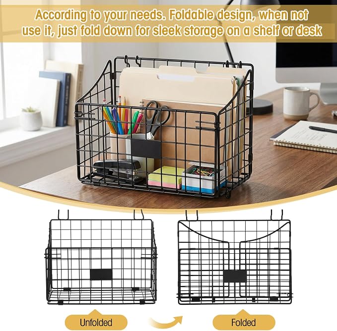 4 Pcs Peg Board Bins and Baskets Peg Board Organizer Pegboard Accessories - Image 5