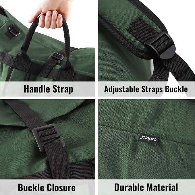 Laundry Bag Backpack, 125L Extra Large Laundry Backpack - Image 3
