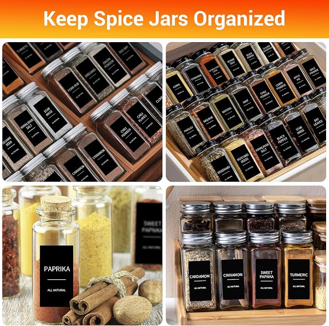 Segarty Spice Labels, Removable Write On Sticker - Image 7