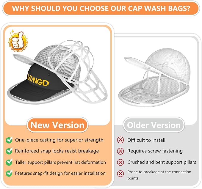 LONGD Baseball Cap Washer Cage - Image 3