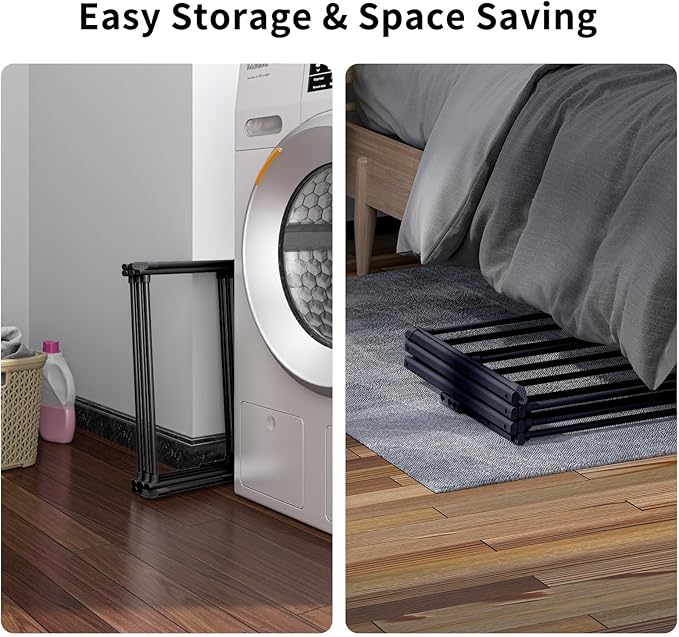 3 Tier Clothes Drying Rack, Foldable Drying Rack Clothing, Indoor & Outdoor - Image 4